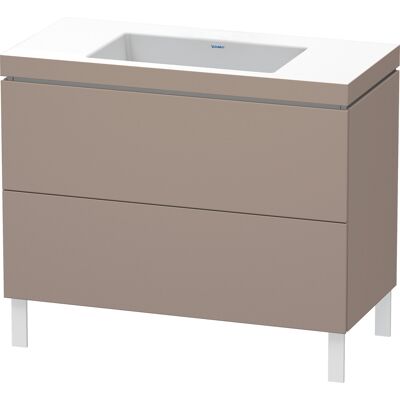 Meuble lavabo Duravit L-Cube - Basalt Mat - 2 Tiroirs - Publicité Meuble lavabo Duravit L-Cube - Basalt Mat - 2 Tiroirs - Publicité
