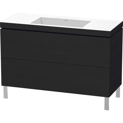 Duravit L-Cube meuble salle de bain - Eiche noir, 120x48 cm, 2 tiroirs - Publicité Duravit L-Cube meuble salle de bain - Eiche noir, 120x48 cm, 2 tiroirs - Publicité