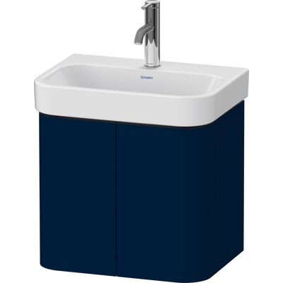 Duravit HP438409 Placard de salle de bain mural - Bleu nuit satiné - Publicité Duravit HP438409 Placard de salle de bain mural - Bleu nuit satiné - Publicité