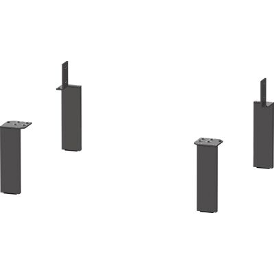 Pied de Meuble Duravit Brioso - Graphite Mat - Lot de 4 - Publicité Pied de Meuble Duravit Brioso - Graphite Mat - Lot de 4 - Publicité