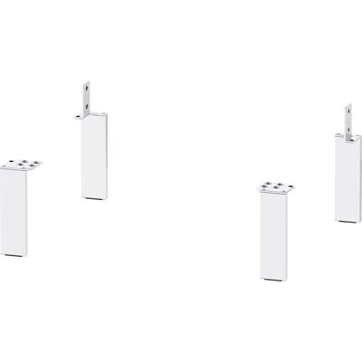 Pieds de Meuble Duravit Brioso - Blanc Mat - 4 pièces - Publicité Pieds de Meuble Duravit Brioso - Blanc Mat - 4 pièces - Publicité