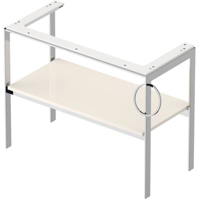 Duravit White Tulip Console de Salle de Bain - Blanc Nordique Brillant - WT4544RH4H4 - Publicité Duravit White Tulip Console de Salle de Bain - Blanc Nordique Brillant - WT4544RH4H4 - Publicité