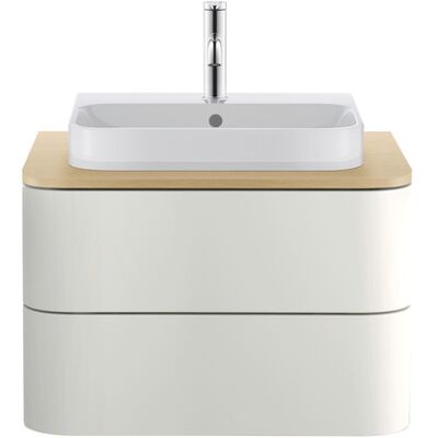 Duravit Armoire de salle de bain murale - Blanc nordique - Publicité Duravit Armoire de salle de bain murale - Blanc nordique - Publicité