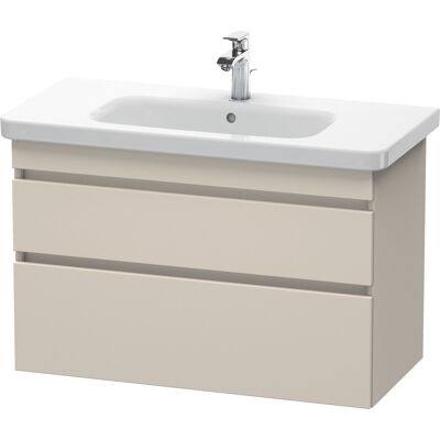 Duravit DuraStyle Meuble sous-vasque mural - Taupe Mat - Publicité Duravit DuraStyle Meuble sous-vasque mural - Taupe Mat - Publicité