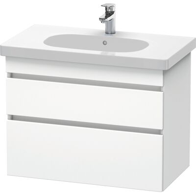 Duravit DuraStyle 6484 Meuble mural - 2 tiroirs, Blanc mat - Publicité Duravit DuraStyle 6484 Meuble mural - 2 tiroirs, Blanc mat - Publicité