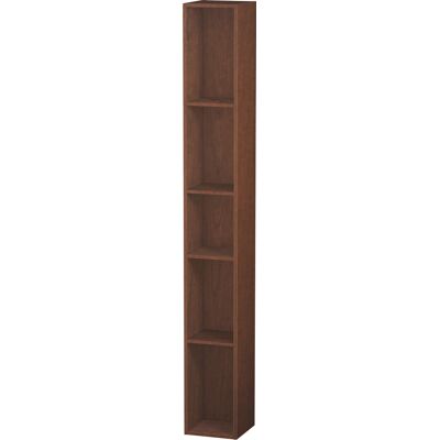 Élément de bibliothèque Duravit L-Cube - Noyer américain - 5 Compartiments - Publicité Élément de bibliothèque Duravit L-Cube - Noyer américain - 5 Compartiments - Publicité