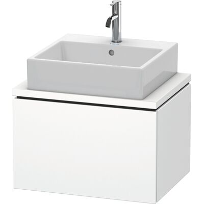 Duravit L-Cube Support de lavabo mural, blanc mat, 62x47.7 cm - Meuble sous-vasque - Publicité Duravit L-Cube Support de lavabo mural, blanc mat, 62x47.7 cm - Meuble sous-vasque - Publicité