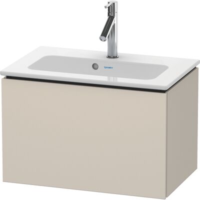 Duravit L-Cube Meuble Murale Taupe - Salle de Bain - Publicité Duravit L-Cube Meuble Murale Taupe - Salle de Bain - Publicité