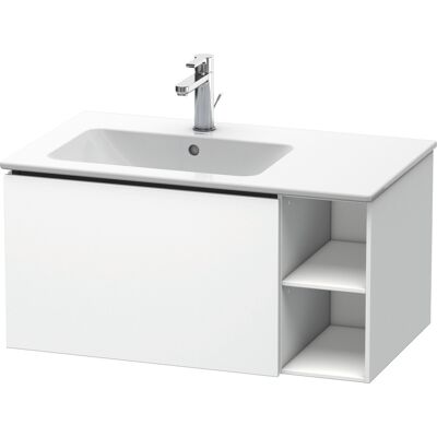 Meuble Duravit L-Cube mural - Blanc Mat - Publicité Meuble Duravit L-Cube mural - Blanc Mat - Publicité