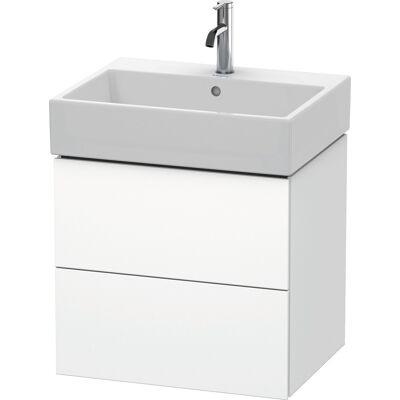 Armoire de salle de bain Duravit L-Cube - Blanc Mat - Publicité Armoire de salle de bain Duravit L-Cube - Blanc Mat - Publicité