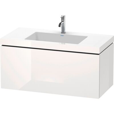 Meuble lavabo mural Duravit L-Cube - Chêne Méditerranéen - Connexion sans couture - Publicité Meuble lavabo mural Duravit L-Cube - Chêne Méditerranéen - Connexion sans couture - Publicité