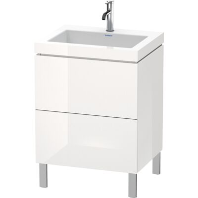 Duravit L-Cube Meuble sous-vasque LC6936O8080 - Montage mural, Graphit supermatt, 2 tiroirs - Publicité Duravit L-Cube Meuble sous-vasque LC6936O8080 - Montage mural, Graphit supermatt, 2 tiroirs - Publicité