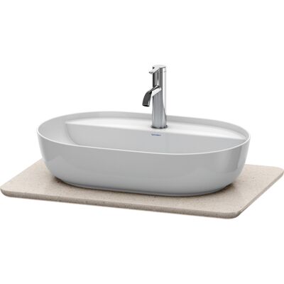 Console en pierre de quartz Duravit Luv - Pour lavabo LU9560/LU9565 - Publicité Console en pierre de quartz Duravit Luv - Pour lavabo LU9560/LU9565 - Publicité