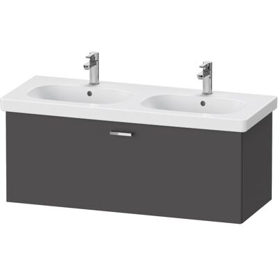 Duravit XBase Meuble sous-vasque mural avec 1 tiroir - Rectangulaire, Graphit Mat, 1150mm - Publicité Duravit XBase Meuble sous-vasque mural avec 1 tiroir - Rectangulaire, Graphit Mat, 1150mm - Publicité