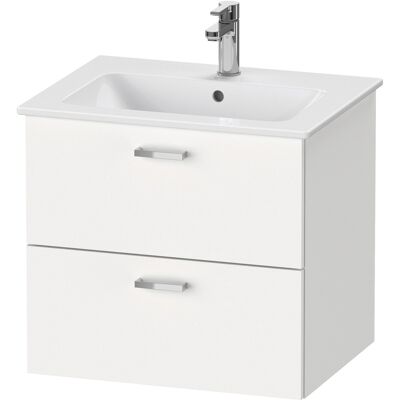 Duravit XBase Support mural pour lavabo avec 2 tiroirs - Publicité Duravit XBase Support mural pour lavabo avec 2 tiroirs - Publicité