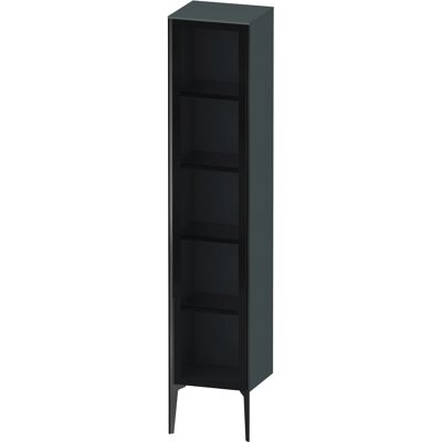 Duravit Noir Mat/Dolomiti Gris Placard haut - 1 porte, Tip-on, fermeture douce - Publicité Duravit Noir Mat/Dolomiti Gris Placard haut - 1 porte, Tip-on, fermeture douce - Publicité