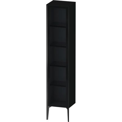 Armoire haute Duravit noir brillant / gris Parsol - Tall Cabinet - Publicité Armoire haute Duravit noir brillant / gris Parsol - Tall Cabinet - Publicité
