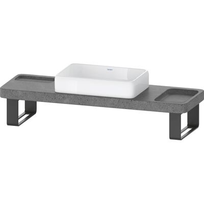 Duravit D4800900 Ensemble de lavabo blanc avec support - Publicité Duravit D4800900 Ensemble de lavabo blanc avec support - Publicité