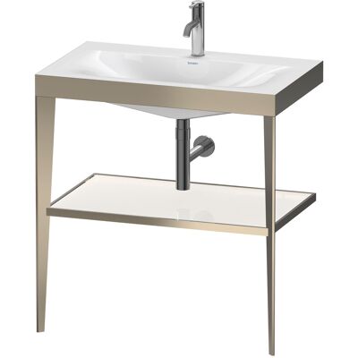 Ensemble Duravit Xviu C-Bonded avec Console en Métal - Blanc Brillant - Ensemble Lavabo - Publicité Ensemble Duravit Xviu C-Bonded avec Console en Métal - Blanc Brillant - Ensemble Lavabo - Publicité