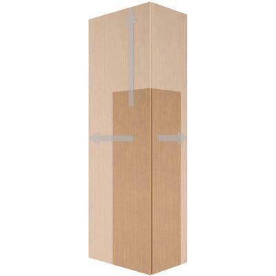 Armoire de salle de bain Duravit L-Cube - Porte à gauche - Chêne naturel - 1 porte - Publicité Armoire de salle de bain Duravit L-Cube - Porte à gauche - Chêne naturel - 1 porte - Publicité