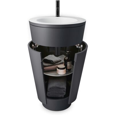 Ensemble Lavabo Sur Pied Duravit Starck 1 - Mobilier de Salle de Bain - Publicité Ensemble Lavabo Sur Pied Duravit Starck 1 - Mobilier de Salle de Bain - Publicité