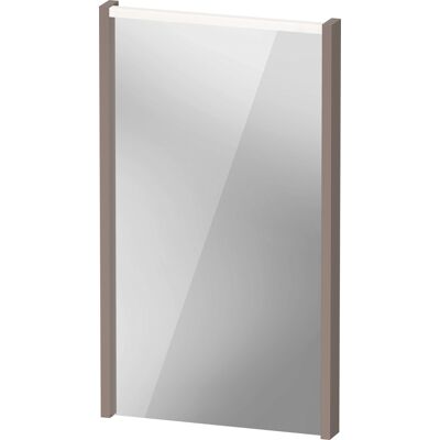 Miroir Duravit D-Code Basalt Matt - Éclairage LED - Publicité Miroir Duravit D-Code Basalt Matt - Éclairage LED - Publicité