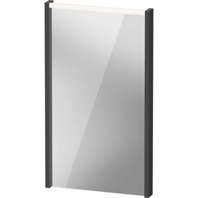 Miroir Duravit D-Code Graphit Matt 400x700mm LED - Contrôle mural - Publicité Miroir Duravit D-Code Graphit Matt 400x700mm LED - Contrôle mural - Publicité