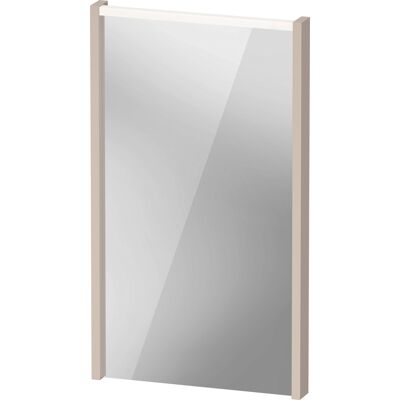 Miroir Duravit D-Code Taupe Mat avec LED - Miroir - Publicité Miroir Duravit D-Code Taupe Mat avec LED - Miroir - Publicité