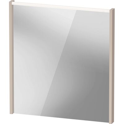 Miroir Duravit D-Code Taupe Matt 650x700mm LED - Murale - Publicité Miroir Duravit D-Code Taupe Matt 650x700mm LED - Murale - Publicité