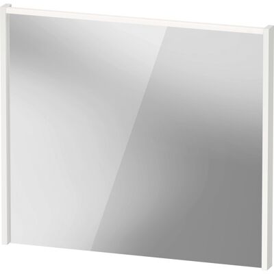 Miroir Duravit D-Code Blanc Mat - Éclairage LED, 800x700mm - Fixation murale - Publicité Miroir Duravit D-Code Blanc Mat - Éclairage LED, 800x700mm - Fixation murale - Publicité