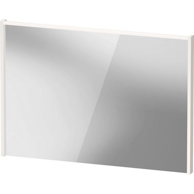 Miroir Duravit D-Code avec Éclairage LED - Blanc Brillant - Publicité Miroir Duravit D-Code avec Éclairage LED - Blanc Brillant - Publicité