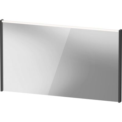 Miroir Duravit D-Code Graphit Matt - Éclairage LED - Publicité Miroir Duravit D-Code Graphit Matt - Éclairage LED - Publicité