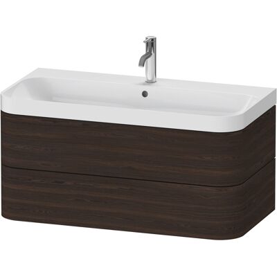 Duravit Noyer brossé en forme de C - Ensemble lavabo - Publicité Duravit Noyer brossé en forme de C - Ensemble lavabo - Publicité