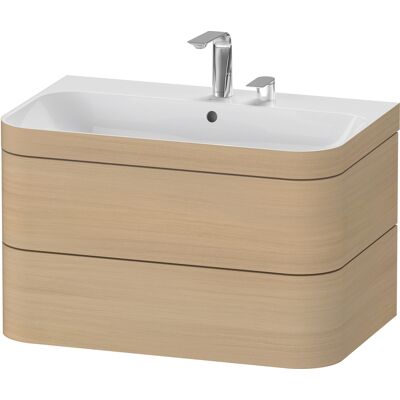 Ensemble de Meubles de Salle de Bain Duravit Happy D.2 Plus - Chêne Méditerranéen - Publicité Ensemble de Meubles de Salle de Bain Duravit Happy D.2 Plus - Chêne Méditerranéen - Publicité