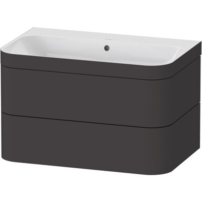 Ensemble de Meubles Duravit Happy D.2 Plus - Fixation murale, Graphite Supermat, 2 tiroirs - Publicité Ensemble de Meubles Duravit Happy D.2 Plus - Fixation murale, Graphite Supermat, 2 tiroirs - Publicité