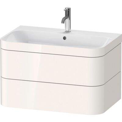 Duravit Ensemble Salle de bain blanc brillant mural - 77,5x49 cm - Publicité Duravit Ensemble Salle de bain blanc brillant mural - 77,5x49 cm - Publicité