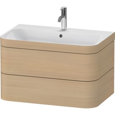 Ensemble de meubles de salle de bain suspendu Duravit Happy D.2 Plus - Chêne Méditerranéen - Publicité Ensemble de meubles de salle de bain suspendu Duravit Happy D.2 Plus - Chêne Méditerranéen - Publicité