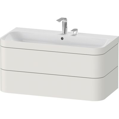 Duravit Meuble Lavabo - Blanc Nordique Mat Satiné - HP4638E3939 - Publicité Duravit Meuble Lavabo - Blanc Nordique Mat Satiné - HP4638E3939 - Publicité