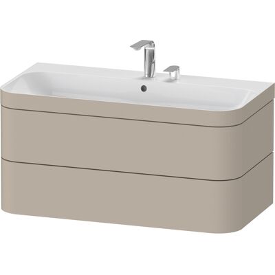 Duravit Happy D.2 Plus Meuble de Salle de Bain Murale Taupe - 97,5x49cm - Publicité Duravit Happy D.2 Plus Meuble de Salle de Bain Murale Taupe - 97,5x49cm - Publicité