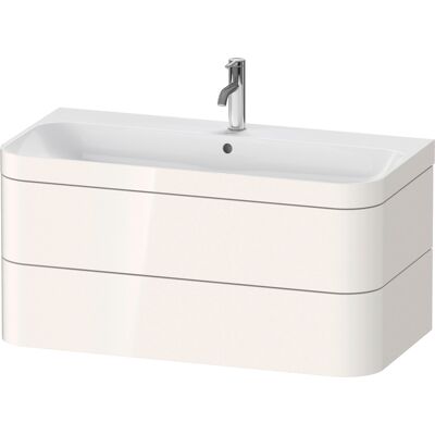 Duravit Blanc Brillant Ensemble C-Bonded 975x490x480 mm - Ensemble de lavabo - Publicité Duravit Blanc Brillant Ensemble C-Bonded 975x490x480 mm - Ensemble de lavabo - Publicité