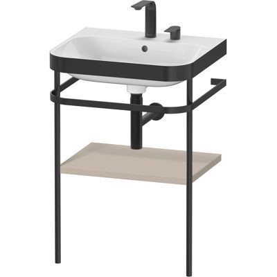 Duravit Happy D.2 Plus Ensemble c-bonded avec Console en Métal - Publicité Duravit Happy D.2 Plus Ensemble c-bonded avec Console en Métal - Publicité