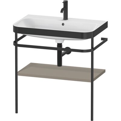 Ensemble c-bonded Duravit Happy D.2 Plus - 77,5x49cm - Satin gris pierre - Publicité Ensemble c-bonded Duravit Happy D.2 Plus - 77,5x49cm - Satin gris pierre - Publicité
