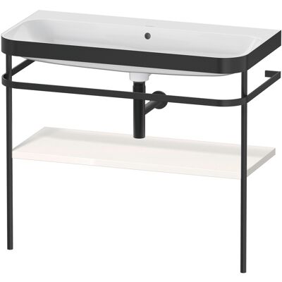 Ensemble lavabo Duravit Happy D.2 Plus - 97,5x49cm, sans trou pour robinet - Publicité Ensemble lavabo Duravit Happy D.2 Plus - 97,5x49cm, sans trou pour robinet - Publicité