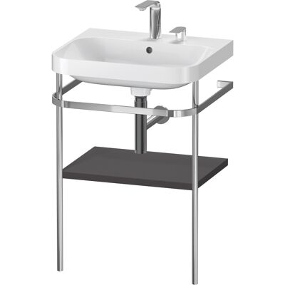 Ensemble lavabo en forme de C Duravit HP4835E8080 - Graphit Supermatt - Publicité Ensemble lavabo en forme de C Duravit HP4835E8080 - Graphit Supermatt - Publicité