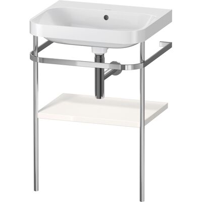 Ensemble Lavabo en forme de C Duravit Happy D.2 Plus - Blanc Brillant - HP4835N2222 - Publicité Ensemble Lavabo en forme de C Duravit Happy D.2 Plus - Blanc Brillant - HP4835N2222 - Publicité