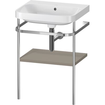 Duravit Happy D.2 Plus Ensemble en Forme de C avec Console en Métal - Meuble lavabo - Publicité Duravit Happy D.2 Plus Ensemble en Forme de C avec Console en Métal - Meuble lavabo - Publicité