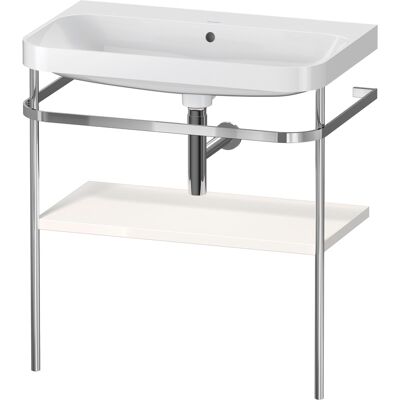 Duravit Happy D.2 Plus Ensemble en forme de C - Fixation murale - 77,5x49 cm - Meuble lavabo blanc brillant - Publicité Duravit Happy D.2 Plus Ensemble en forme de C - Fixation murale - 77,5x49 cm - Meuble lavabo blanc brillant - Publicité