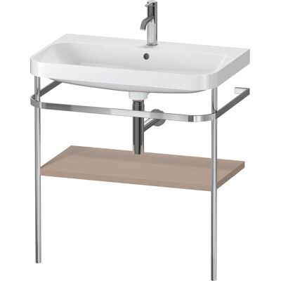 Ensemble lavabo en forme de C de Duravit - 77,5x49 cm - Leinen - Fixation murale - Publicité Ensemble lavabo en forme de C de Duravit - 77,5x49 cm - Leinen - Fixation murale - Publicité