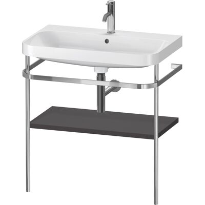 Ensemble Vasque C-Shaped Duravit Happy D.2 Plus - Graphit Supermatt - Publicité Ensemble Vasque C-Shaped Duravit Happy D.2 Plus - Graphit Supermatt - Publicité