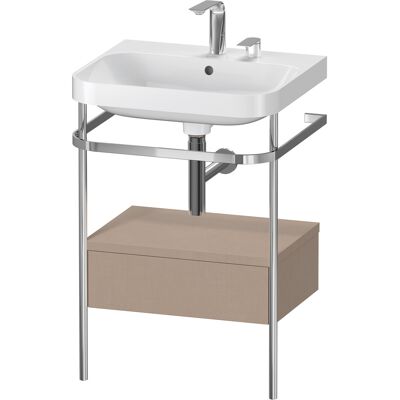 Ensemble lavabo Duravit Happy D.2 Plus en forme de C - Leinen - Publicité Ensemble lavabo Duravit Happy D.2 Plus en forme de C - Leinen - Publicité